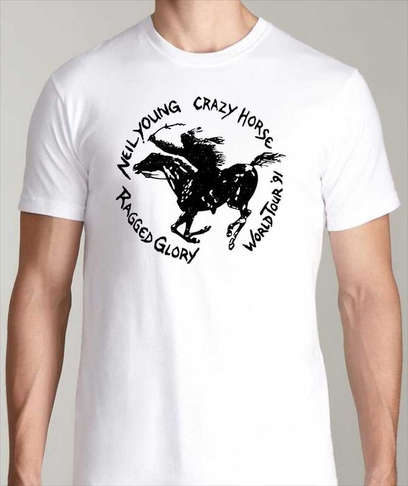 Bob Dylan / Neil Young / Johnny Cash / Leonard Cohen- T-shirt - Nova