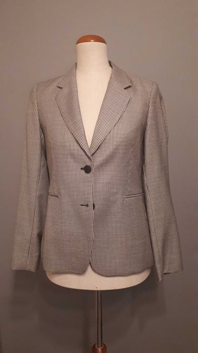 Massimo Dutti - damski garnitur wełniany - roz.40