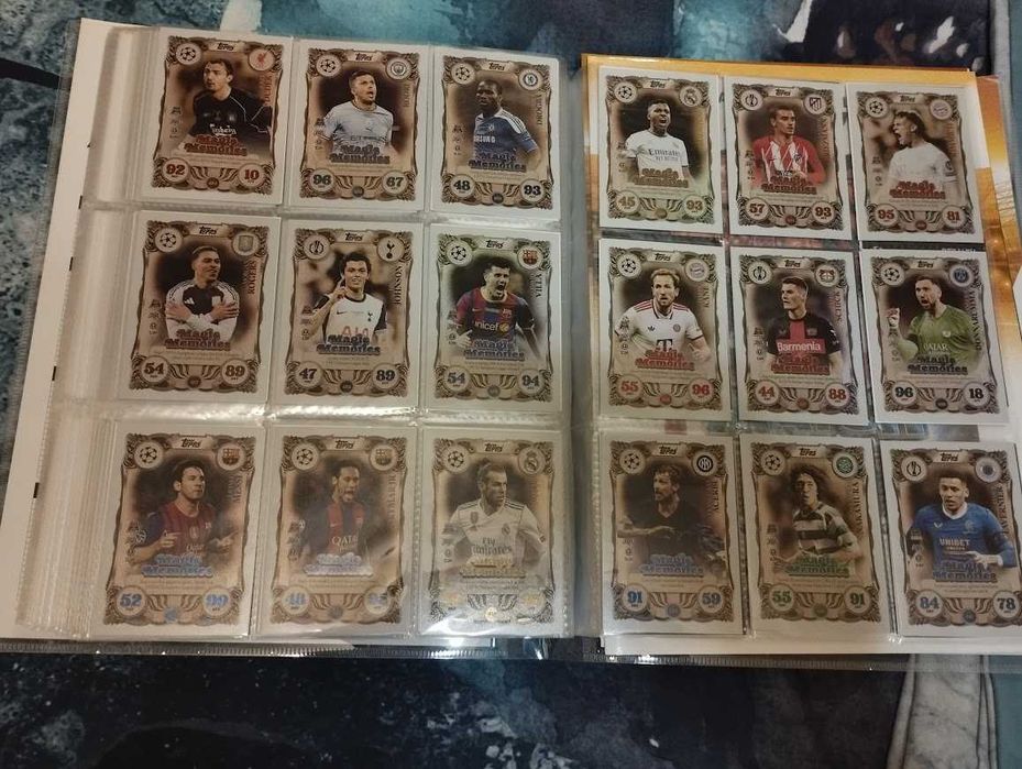 Caderneta Topps Match Attax 2025/26 - Completa com 468 Cartas Base