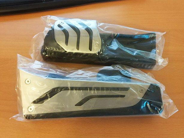 Capas Pedais + Apoio BMW F20 F30 F31 F32 F33 (NOVO)