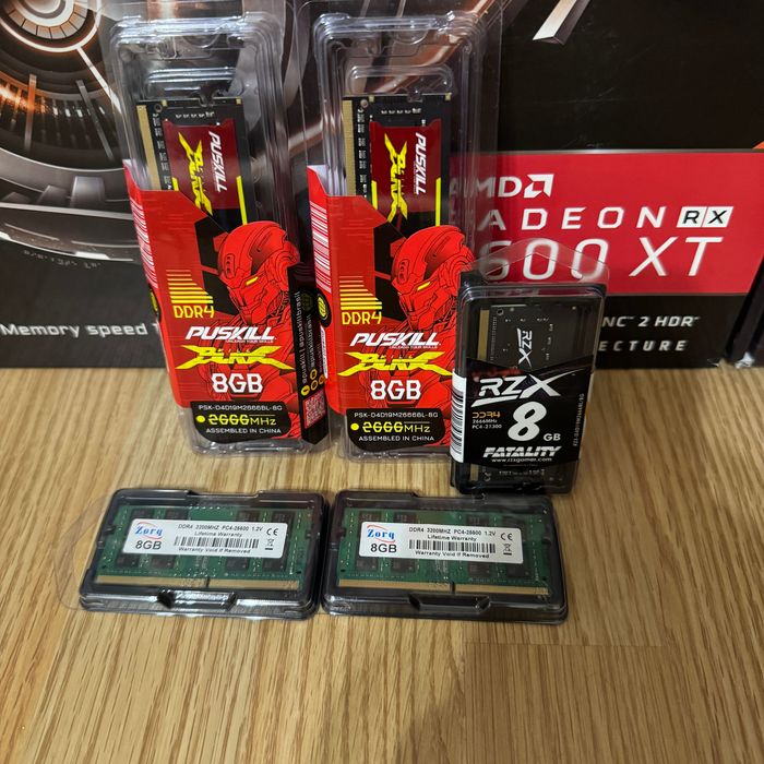 (ОЗУ) DDR3 / DDR3L / DDR4 (4gb / 8gb) Оперативка до Ноутбука