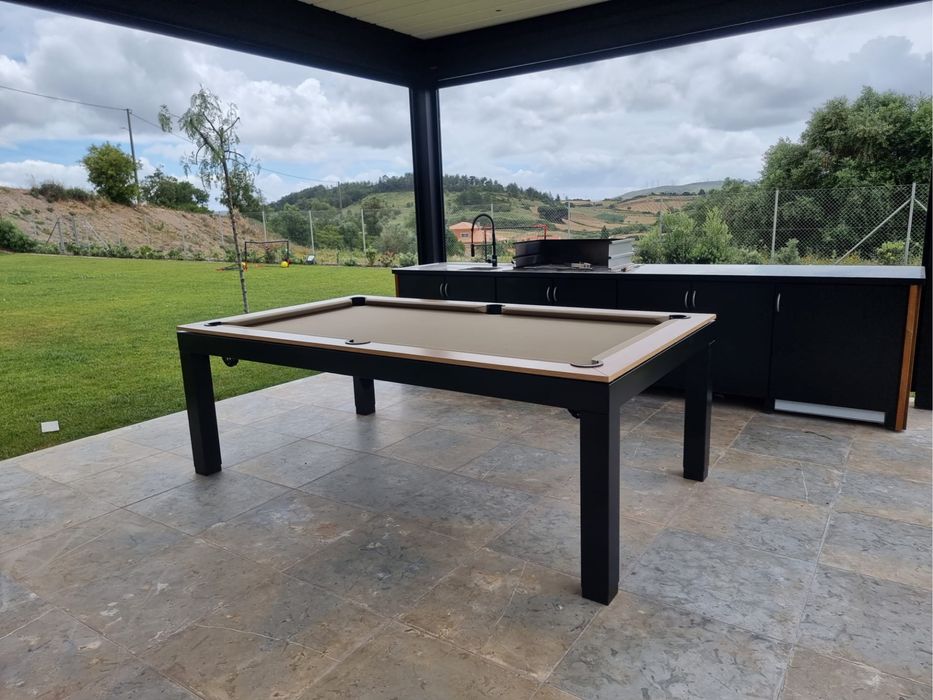 Bilhares Europa Fabricante imperio inox com tampo