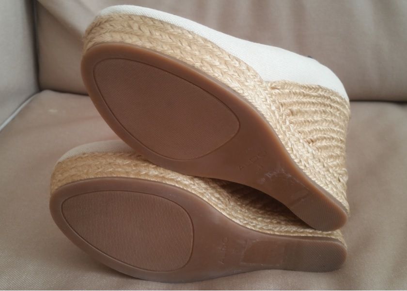 Nowe ALDO na koturnach rozmiar 39 espadryle