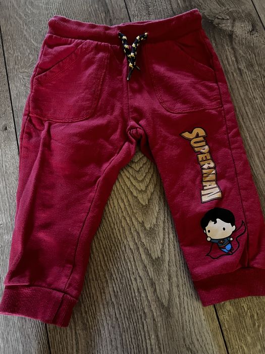 Spodnie dla chlopca superman