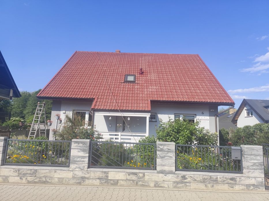 Mycie/ malowanie dachów, mycie elewacji, mycie kostki brukowej