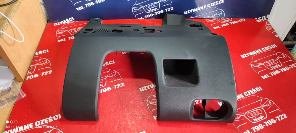 Schowek Pod Kierownicę Czarny Oryginalny Audi A3 8P 3D 2003 Gołdap