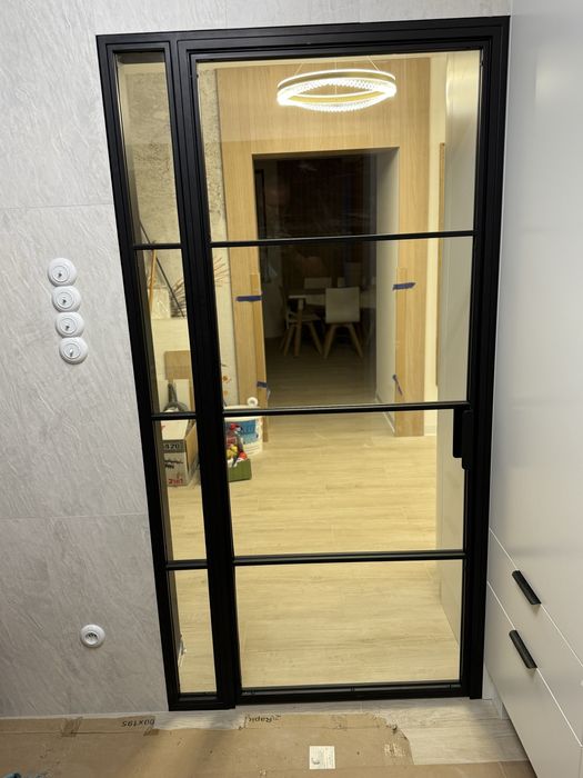 Drzwi loftowe, ścianki szklane zabudowy w stylu loft. W 3 tygodnie!