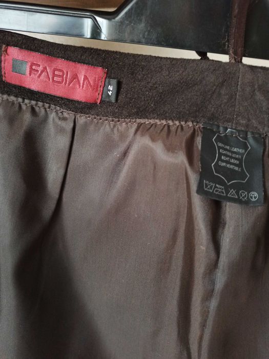 Шикарна Замшева спідниця FABIANI 42 р.