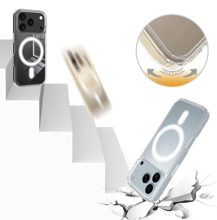 Etui | iPhone 17 Pro Clear Case | MagSafe | Perfekcyjna  Ochrona