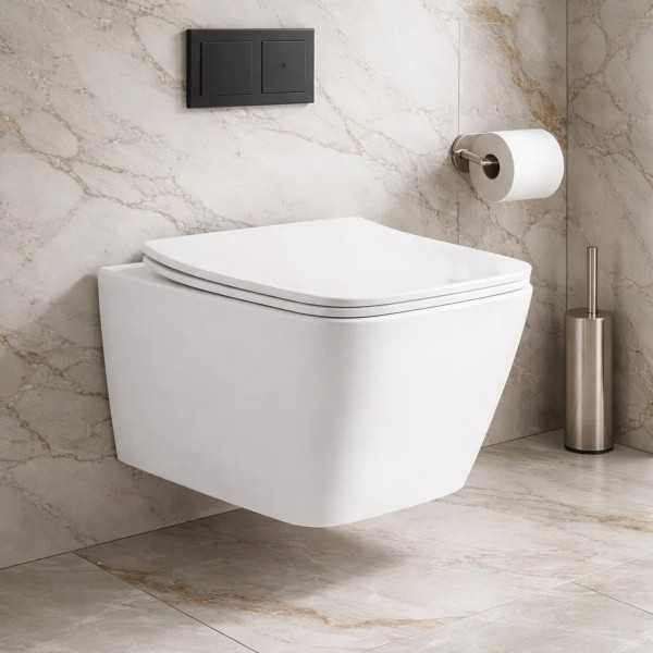 Підвісний унітаз DEVIT DBA70251111W Balance безобідковий (Італія)