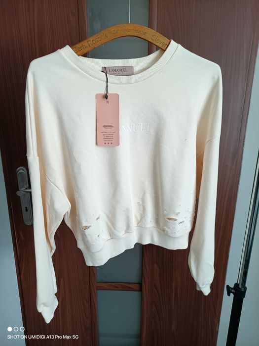 Bluza damska lamanuel beżowa