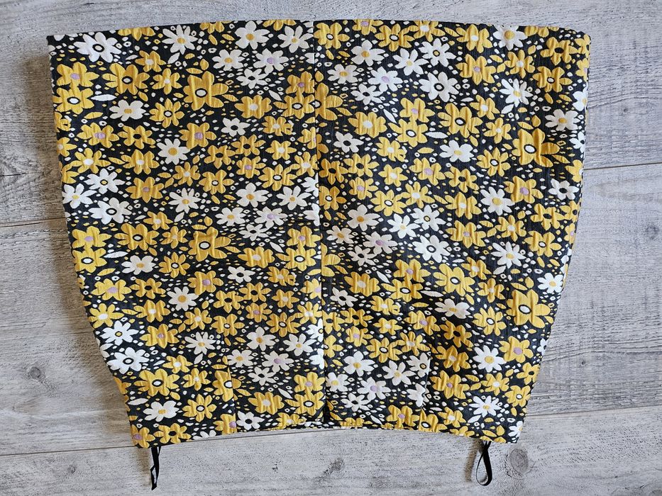 TOPSHOP XXL 44 Spódnica Kwiatki Usztywniana