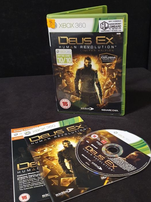 Gra gry xbox 360 one Deus Ex Human Revolution