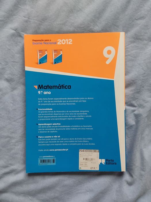 Livro de preparação exame nacional 9° ano