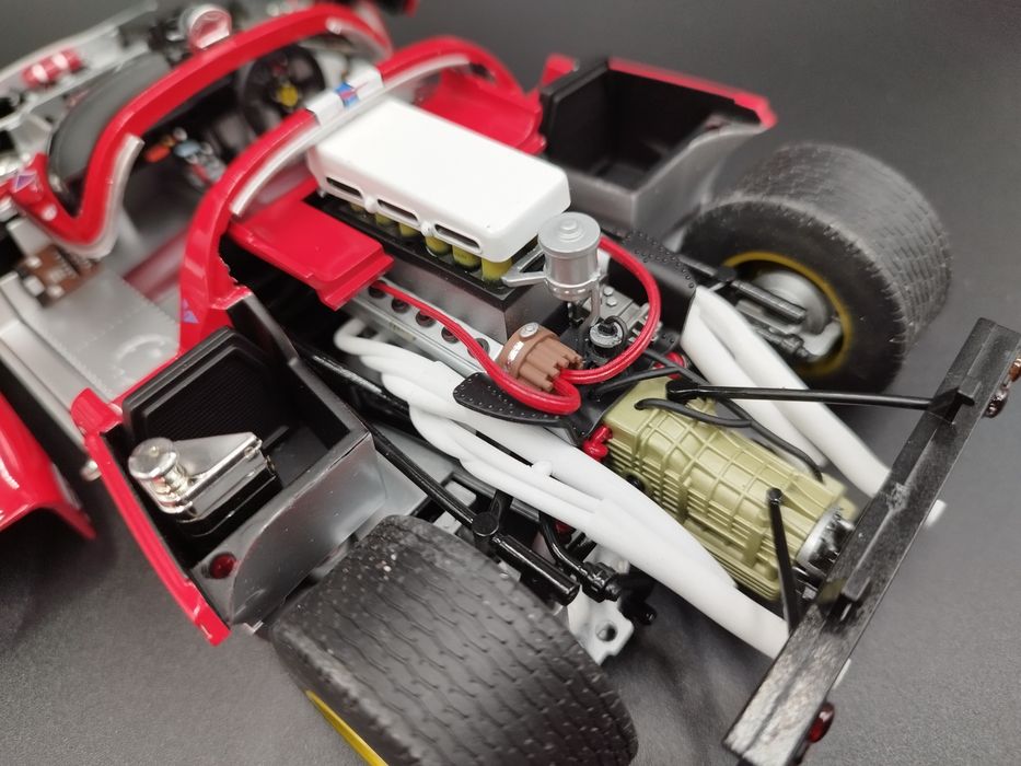 Ferrari 512S Spider - Team Nart N°23 - 24h Daytona 1971 - ELITE HOT WHEELS 1/18 - Occasion