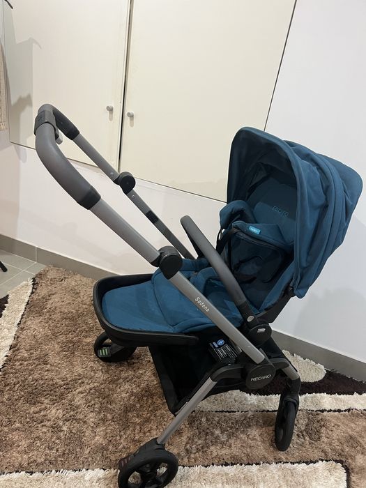Carrinho de bebe Recaro – Chassis Sadena Silver