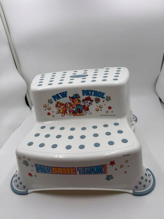 Stołek Igor "Paw Patrol" Z Dwoma Poziomami Antypoślizgowy Uszkodzony