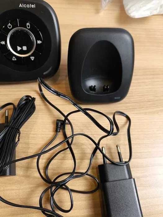 Alcatel XL595 B Voice Duo, telefon bezprzewodowy z 2 słuchawkami