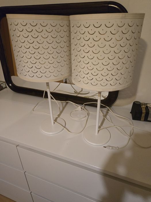 Candeeiro de teto IKEA+ 2 SKAFTET
Base p/candeeiro mesa, branco, 30 cm