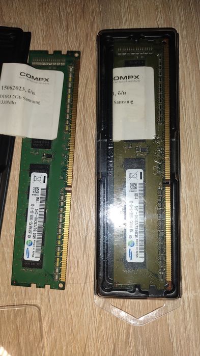 Модуль памяти 2шт DDR3 2Gb Samsung (M391B5773CH0-CH9) 1333 мгц