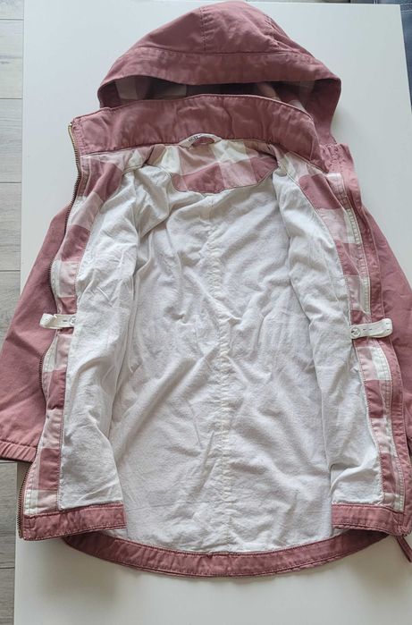 Kurtka parka wiosenna H&M dziewczynka 122