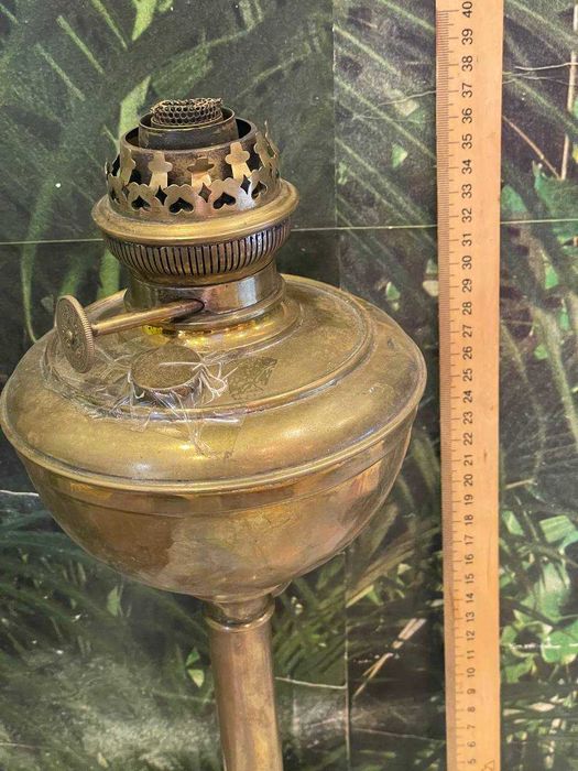 Керосиновая антикварная лампа Германия