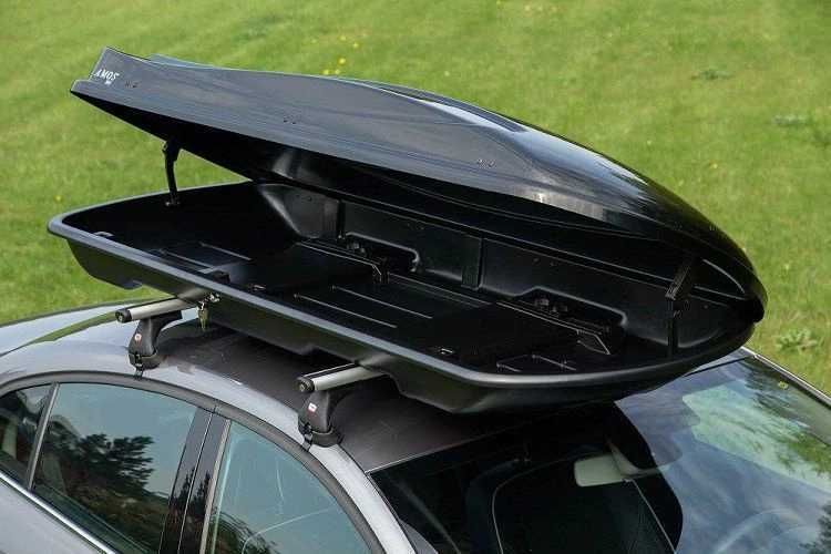 Box dachowy Bagażnik Kufer Boks bagażowy AMOS Travel Pack 440 Czarny