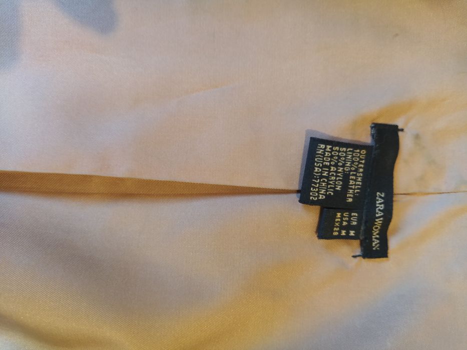 Casaco de pele Senhora da Zara