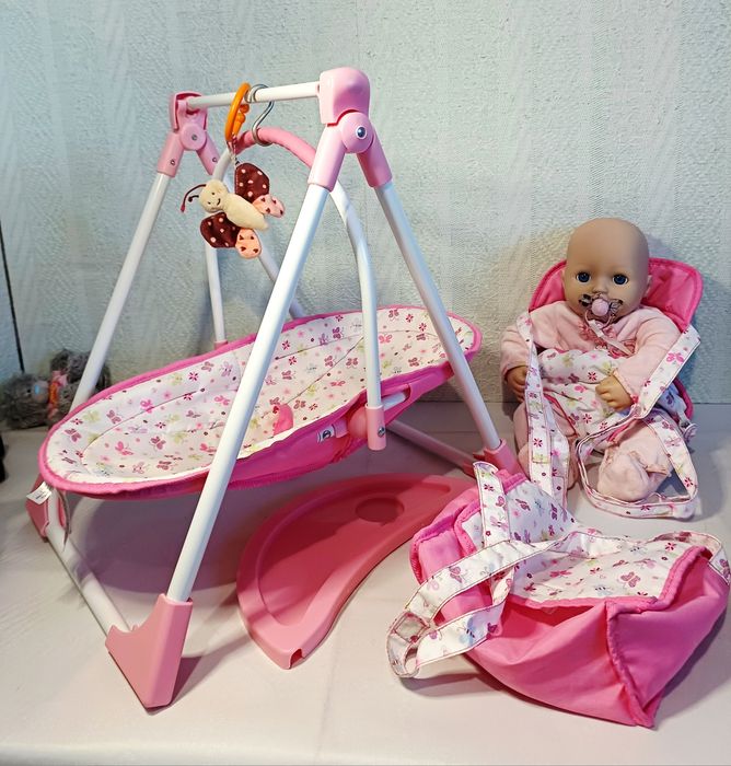 Скутер Baby Born Zapf Creation набір для пупса шезлонг годувальний Rus