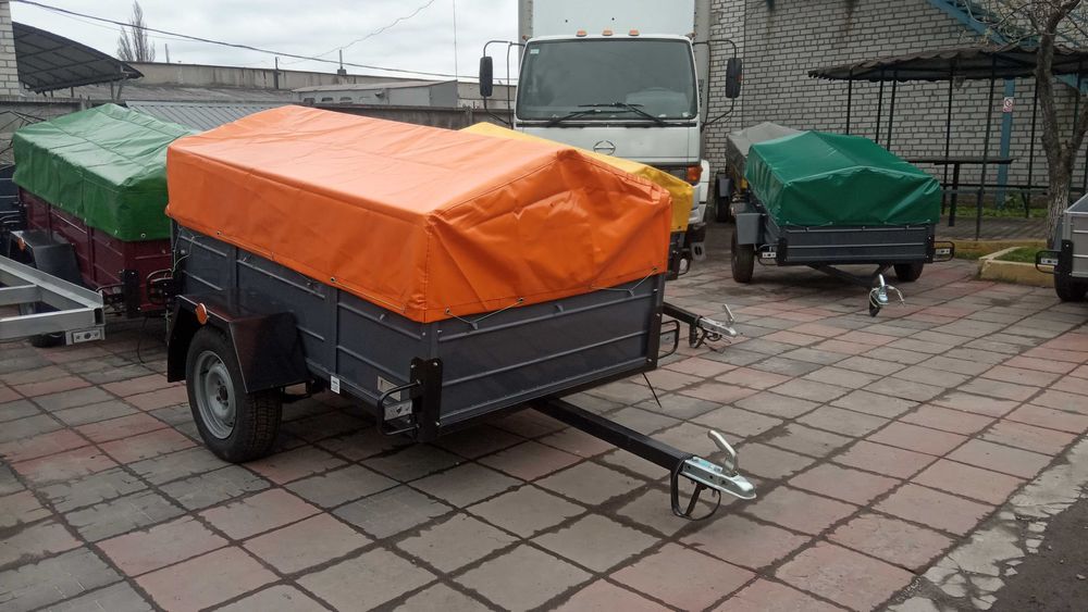 Прицеп ПРИЧІП 2500/1300 до  легкового авто. Документи для МРЕО. Завод.