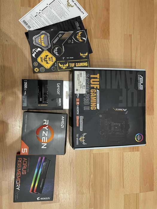 Sprzedam/zamienie komputer gamingowy/do pracy-ryzen 5 5500 | 16gb,gtx