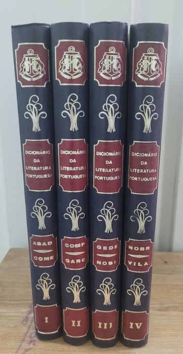 Coleção completa Dicionário da Literatura Portuguesa – 4 Volumes