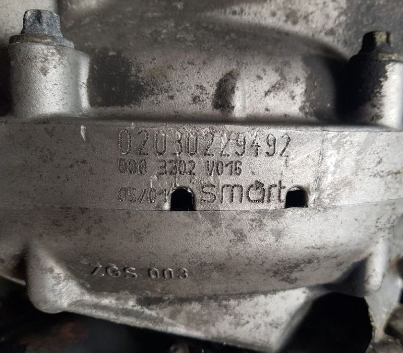 Caixa de Velocidades Smart Fortwo/City Coupe 0.6i Ref: 0003202V016/0003226V014