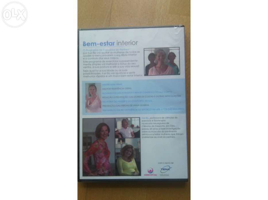 DVD com exercícios para o períneo