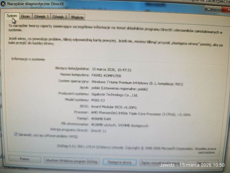 Komputer stacjonarny