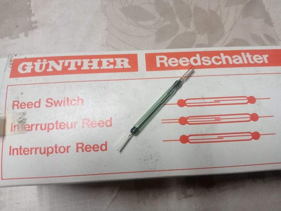 Interruptor Reed switch Gunther 1625 novos