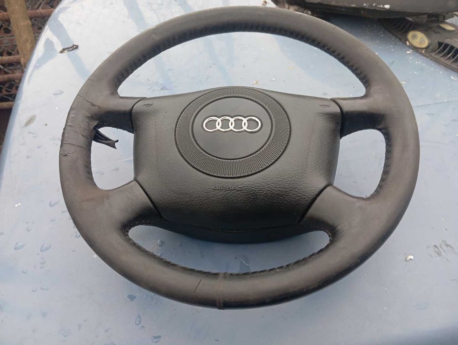 Руль audi a6c5 кермо ауді а6с5 подушка безпеки запчастини audi a6c5