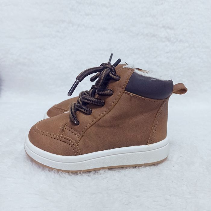 H&M утеплені черевички для хлопчика, 18/19 розмір, устілка 12- 12.5 см