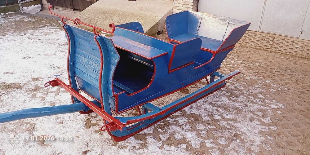 kon klacz sanie konne