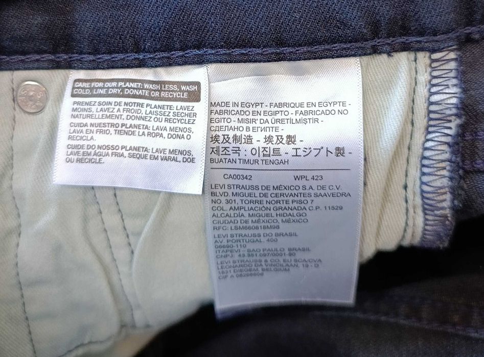 джинси LEVIS Premium Skinny Taper W29 L34 НОВІ