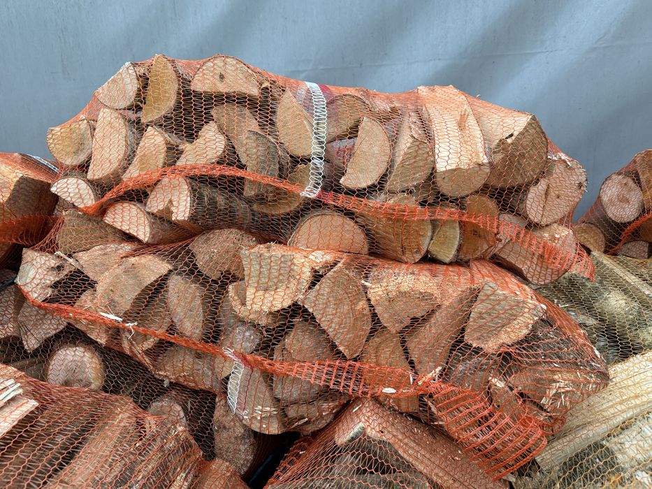 Drewno kominkowe - worki 50L - Dąb / Brzoza / Olcha - OLEŚNICA