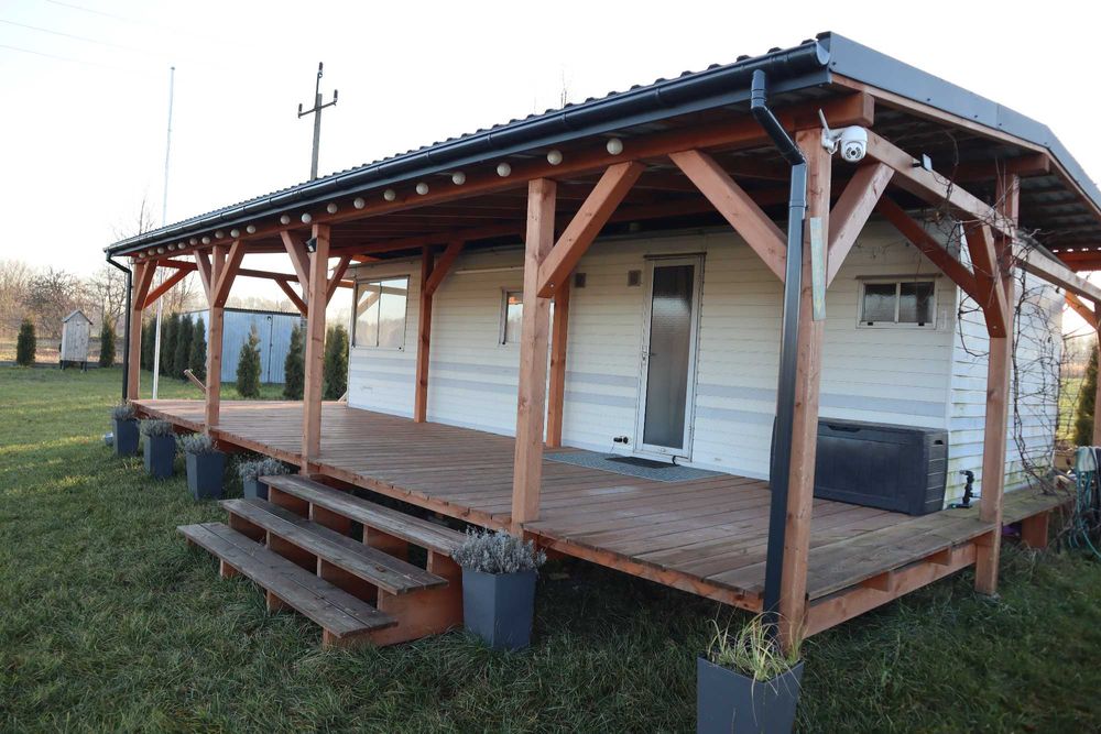 Domek Holenderski ALBATROS 900 z tarasem