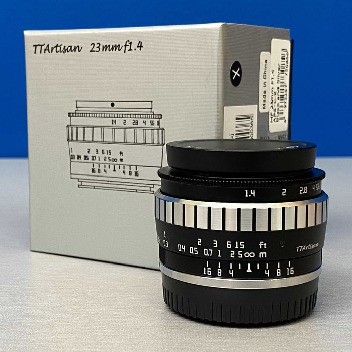 TTArtisan 23mm f/1.4 | Fujifilm | NOVA | 3 ANOS DE GARANTIA