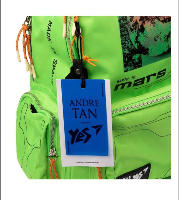Рюкзак YES by Andre Tan Spase green 559049