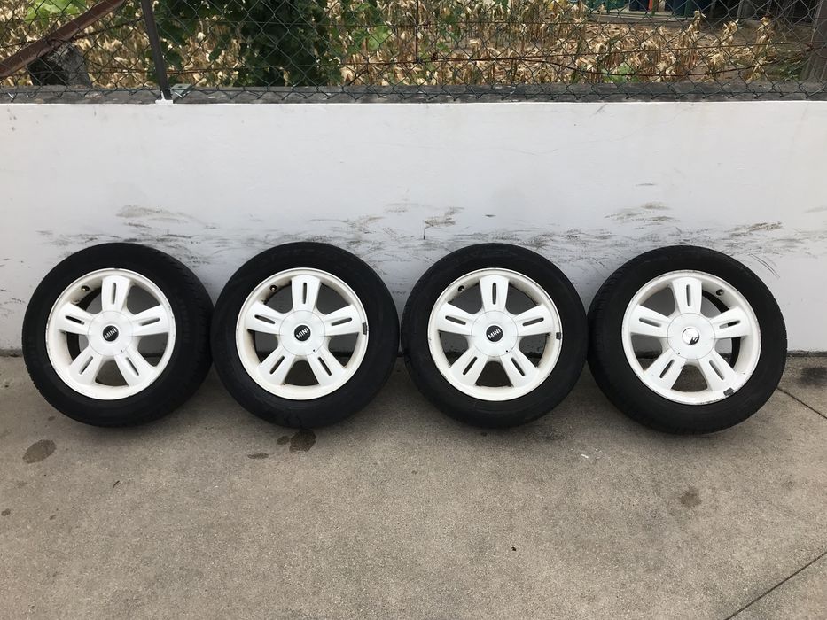 Jantes Mini 15 4x100 originais com pneus