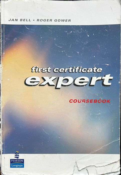 Podręcznik first certificate expert COURSEBOOK