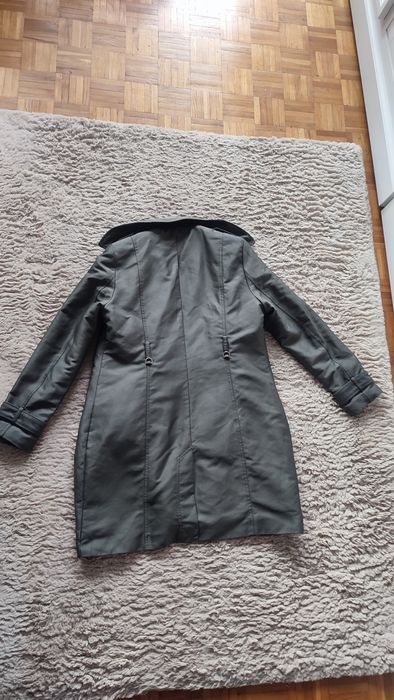 Płaszcz Orsay na jesień butelkowa zieleń roz.42