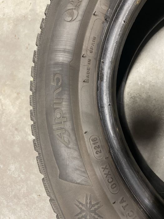 Opony zimowe 195/65R15T Michelin Alpin 5