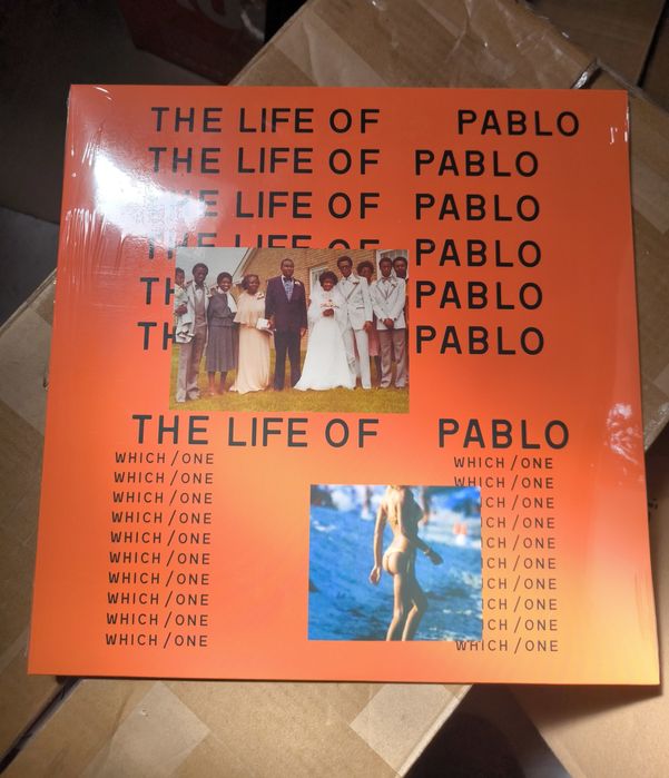 Kanye West Life of Pablo Vinil Orange Limited Edition