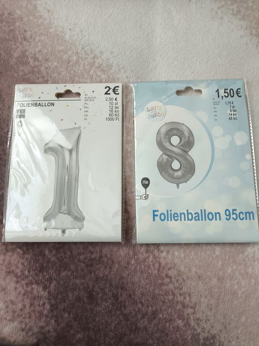 Balony foliowe urodzinowe na urodziny 18 nowe(mogą być urodziny 81)